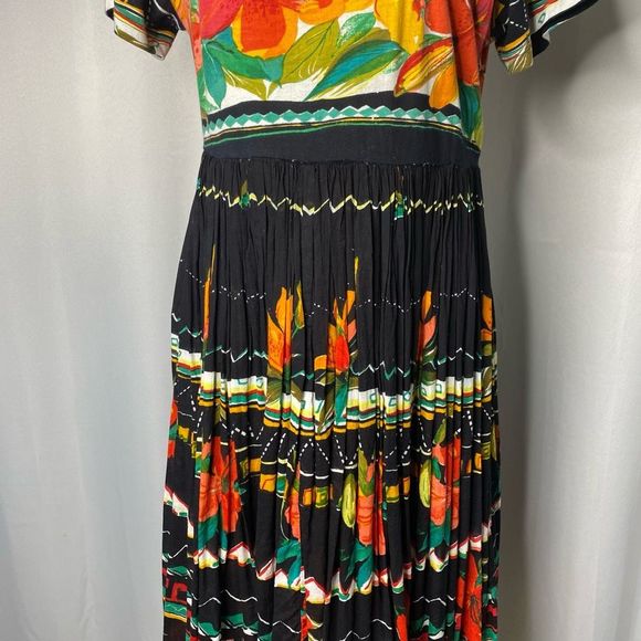 Jasmine by KVM Floral BoHo Style Retro Dress - Picture 3 of 13